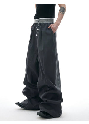 desc::contrast-stitch-straight-leg-trousers-unisex-wide-fit-detail-img-5