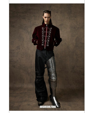 desc::cropped-metallic-button-shimmer-streetwear-jacket-detail-img-13