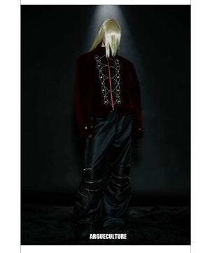 desc::cropped-metallic-button-shimmer-streetwear-jacket-detail-img-27