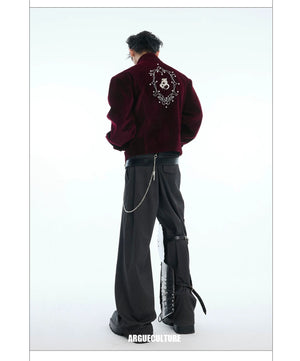 desc::cropped-metallic-button-shimmer-streetwear-jacket-detail-img-8