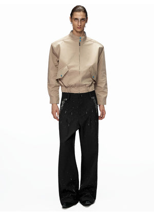 desc::cropped-stand-collar-striped-jacket-unisex-streetwear-detail-img-8