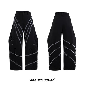 deconstructed-3d-cut-metal-rivet-trousers-black
