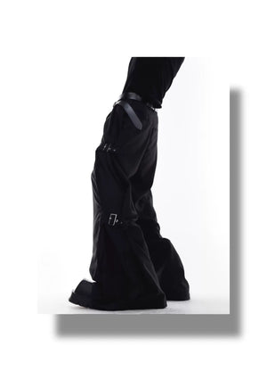 desc::deconstructed-adjustable-strap-flare-pants-unisex-detail-img-4