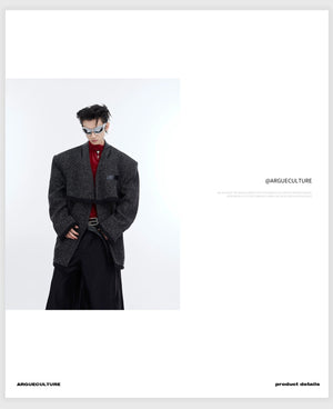 desc::deconstructed-collarless-blazer-3d-split-streetwear-jacket-detail-img-4