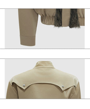 desc::deconstructed-crocodile-texture-faux-leather-jacket-detail-img-15