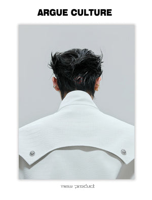 desc::deconstructed-crocodile-texture-faux-leather-jacket-detail-img-9