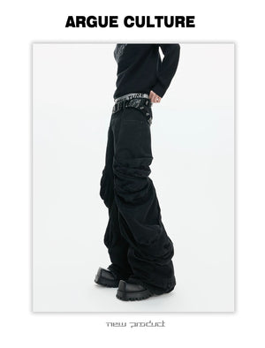 desc::deconstructed-curved-leg-stacked-denim-jeans-detail-img-2