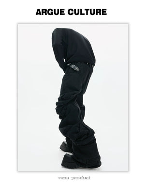 desc::deconstructed-curved-leg-stacked-denim-jeans-detail-img-4