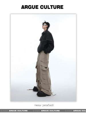 desc::deconstructed-cutout-flare-cargo-pants-with-streamers-detail-img-18