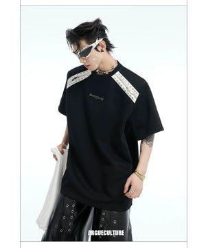 desc::deconstructed-detachable-sleeve-tee-patchwork-streetwear-shirt-detail-img-16