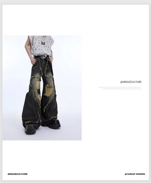 desc::deconstructed-distressed-baggy-jeans-for-men-streetwear-detail-img-10