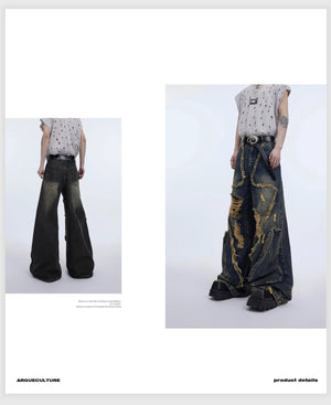 desc::deconstructed-distressed-baggy-jeans-for-men-streetwear-detail-img-8