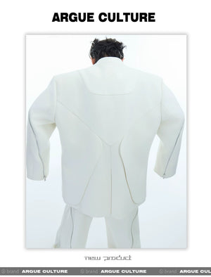 desc::deconstructed-double-zipper-collarless-blazer-mens-runway-jacket-detail-img-11