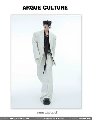 desc::deconstructed-double-zipper-collarless-blazer-mens-runway-jacket-detail-img-6