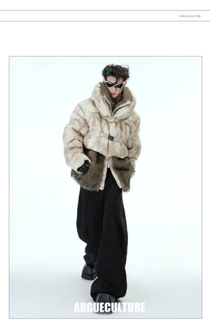 desc::deconstructed-faux-fur-padded-jacket-streetwear-detail-img-3