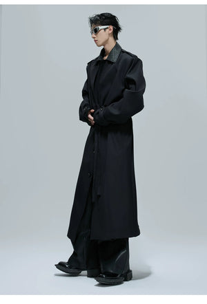 desc::deconstructed-faux-two-piece-long-trench-coat-detail-img-12