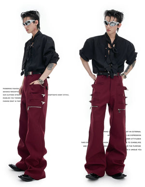 desc::deconstructed-gothic-metal-flared-pants-streetwear-detail-img-3