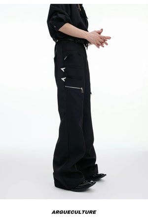 desc::deconstructed-gothic-metal-flared-pants-streetwear-detail-img-9