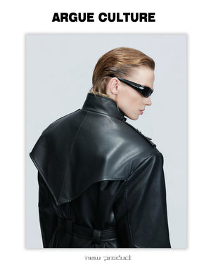 desc::deconstructed-leather-trench-coat-oversized-streetwear-detail-img-5