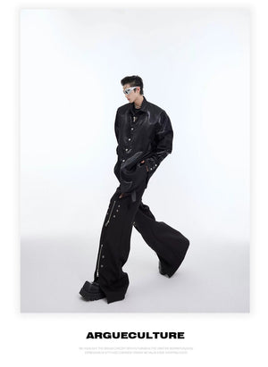 desc::deconstructed-liquid-glow-padded-shoulder-boxy-shirt-detail-img-8