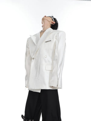 deconstructed-liquid-metallic-padded-blazer-for-men-black