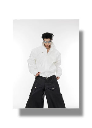 desc::deconstructed-liquid-shimmer-cropped-jacket-for-men-detail-img-15
