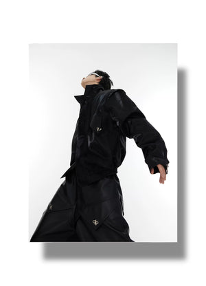 desc::deconstructed-liquid-shimmer-cropped-jacket-for-men-detail-img-4
