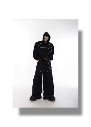 desc::deconstructed-metal-buckle-hoodie-cyber-streetwear-top-detail-img-14