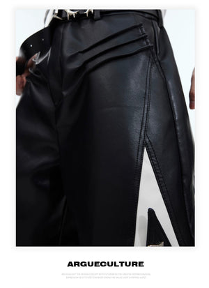 desc::deconstructed-metal-button-pu-leather-wide-leg-pants-detail-img-10