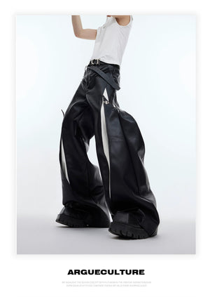 desc::deconstructed-metal-button-pu-leather-wide-leg-pants-detail-img-8