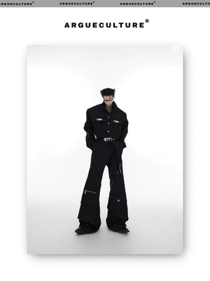 desc::deconstructed-metal-pocket-flare-streetwear-pants-detail-img-2