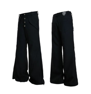 desc::deconstructed-micro-flare-straight-leg-streetwear-trousers-detail-img-13
