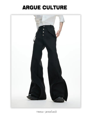 desc::deconstructed-micro-flare-straight-leg-streetwear-trousers-detail-img-5