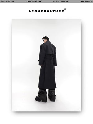 desc::deconstructed-oversized-trench-coat-with-shoulder-pads-detail-img-12