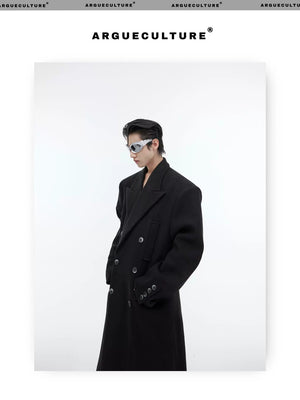 desc::deconstructed-padded-shoulder-long-wool-overcoat-detail-img-3