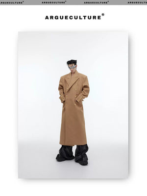 desc::deconstructed-padded-shoulder-long-wool-overcoat-detail-img-5