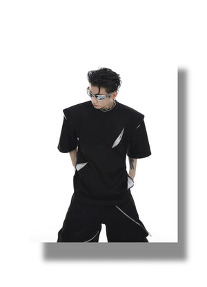 desc::deconstructed-padded-shoulder-patchwork-tee-unisex-detail-img-8