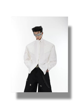 desc::deconstructed-padded-shoulder-shirt-loose-avant-garde-top-detail-img-11