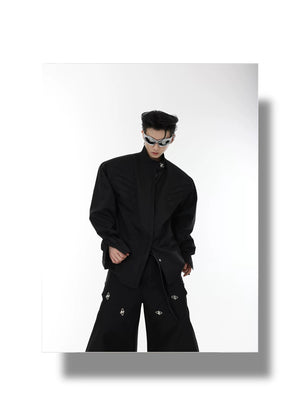 desc::deconstructed-padded-shoulder-shirt-loose-avant-garde-top-detail-img-3