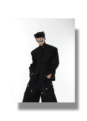 desc::deconstructed-padded-shoulder-shirt-loose-avant-garde-top-detail-img-7