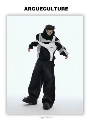 desc::deconstructed-padded-shoulder-tee-boxy-streetwear-t-shirt-detail-img-6