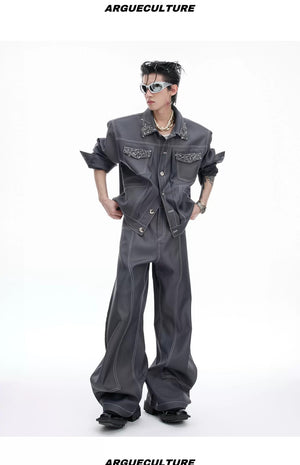 desc::deconstructed-pin-cropped-jacket-curved-leg-set-detail-img-11