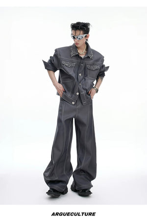 desc::deconstructed-pin-cropped-jacket-curved-leg-set-detail-img-12