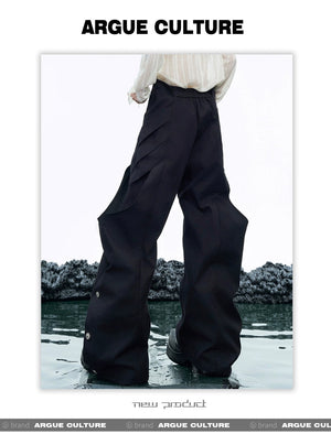 desc::deconstructed-pleated-cargo-pants-urban-techwear-detail-img-11