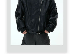 desc::deconstructed-rivet-moto-jacket-mens-streetwear-detail-img-3