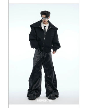 desc::deconstructed-shawl-hoodie-heavyweight-streetwear-cardigan-detail-img-13