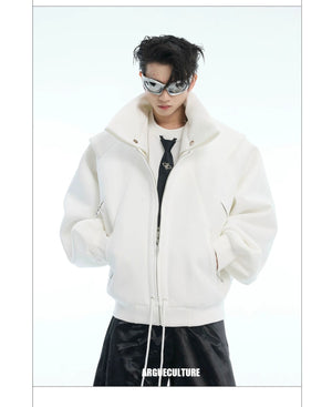 desc::deconstructed-shawl-hoodie-heavyweight-streetwear-cardigan-detail-img-14