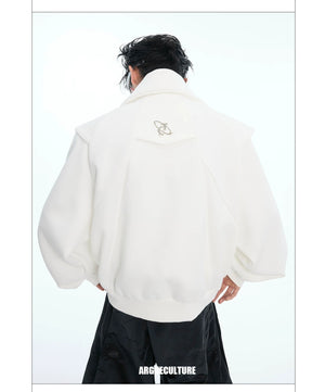 desc::deconstructed-shawl-hoodie-heavyweight-streetwear-cardigan-detail-img-18