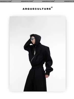 desc::deconstructed-shimmering-hoodie-pants-set-for-men-detail-img-3