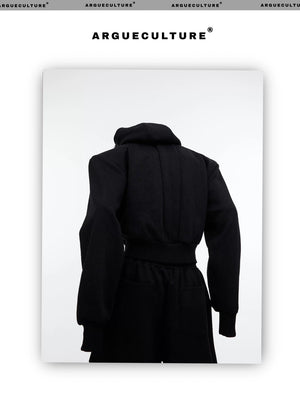 desc::deconstructed-shimmering-hoodie-pants-set-for-men-detail-img-6